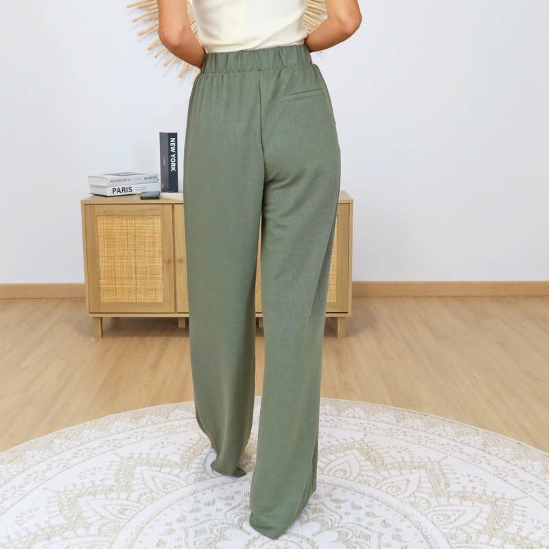 pantalon viscose fluide femme ete