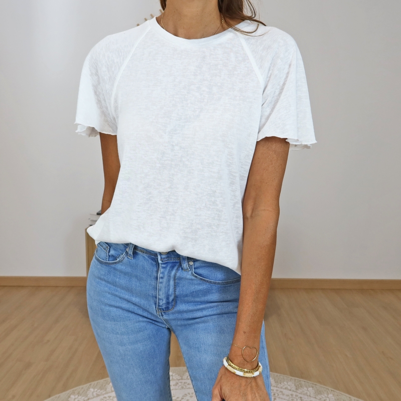 T-shirt Cooky écru  Tifosi