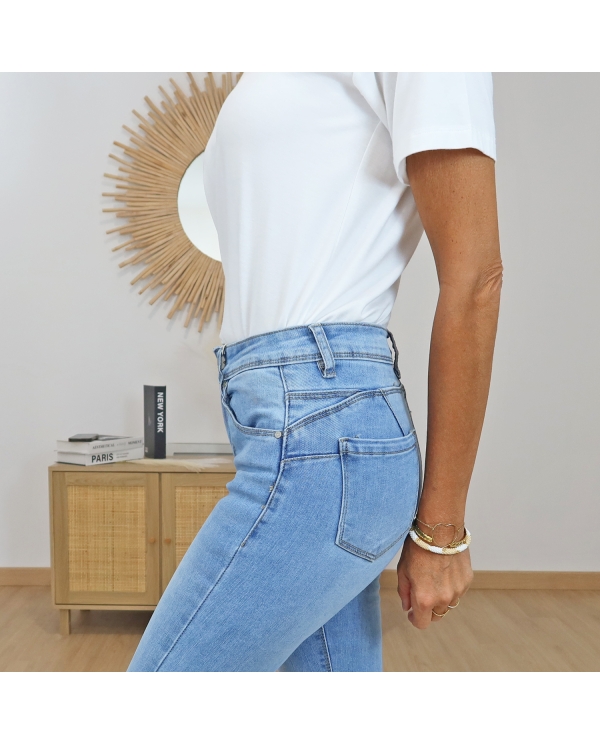 jean push up femme coupe ajustee