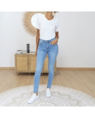 jean femme look casual chic