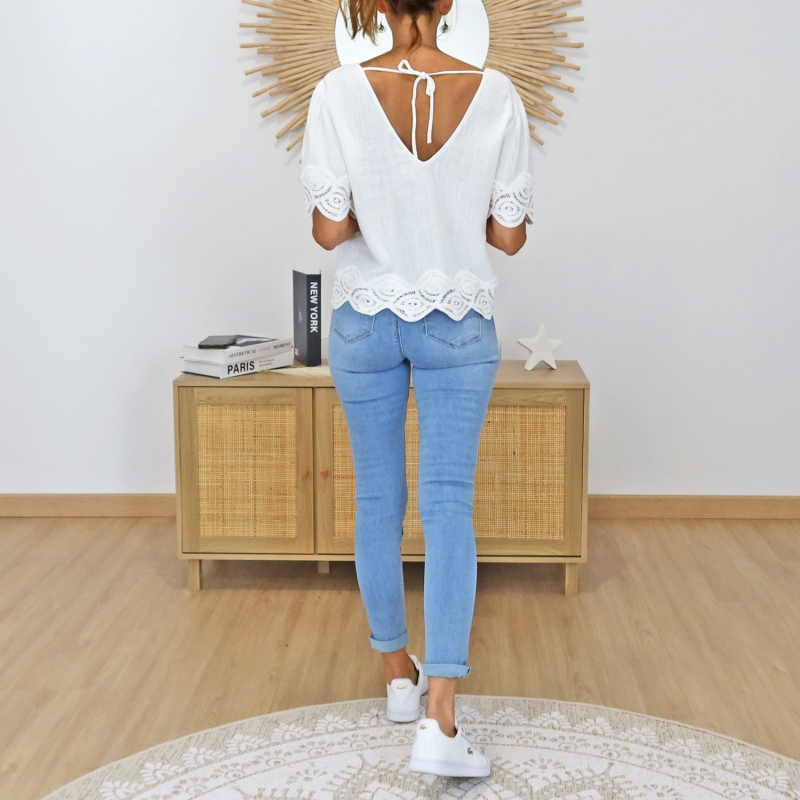 blouse tiffosi tenue elegante