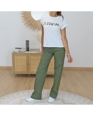 tshirt coton femme fluide