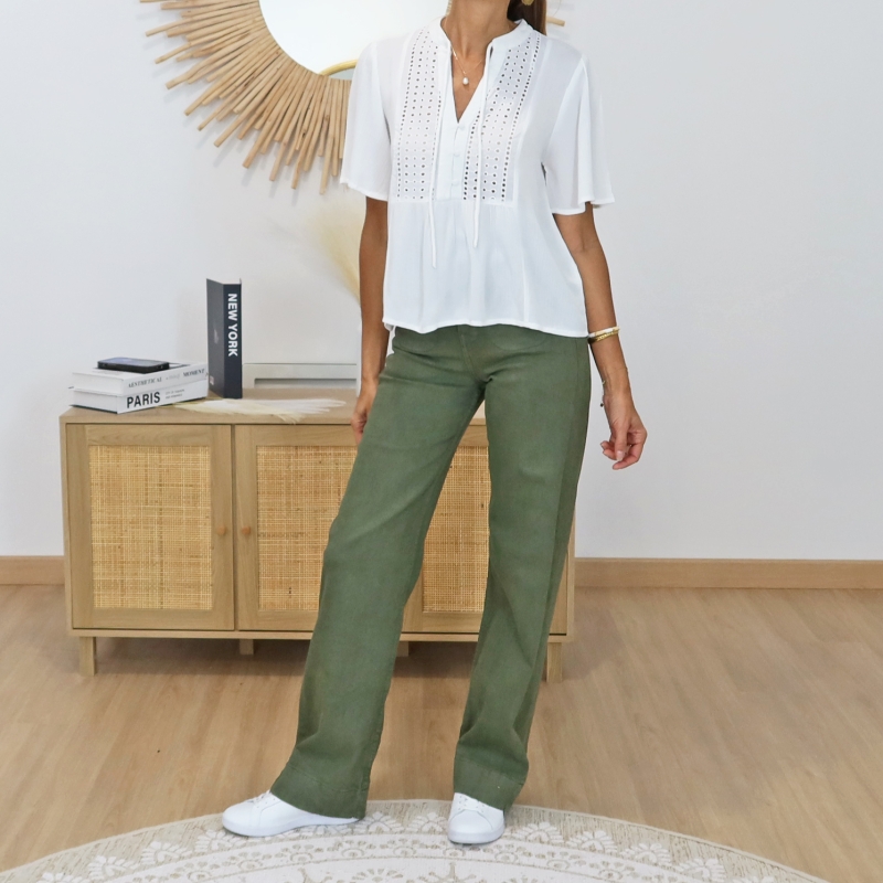 blouse blanche chic femme