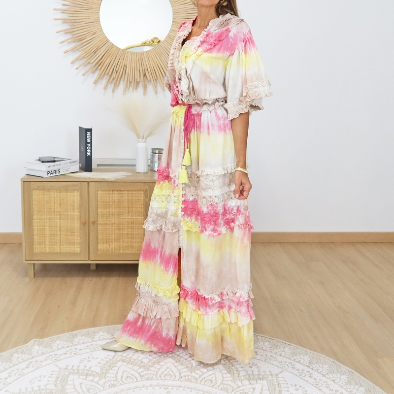 robe coton femme ete boheme