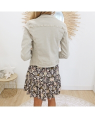 veste femme poches rabat detail