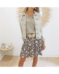 Veste Lyna beige/taupe