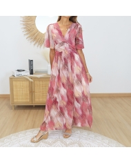 robe longue chic ete femme