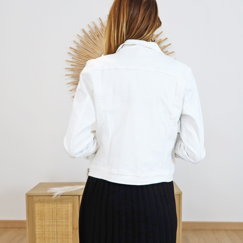 Veste Lyna blanche
