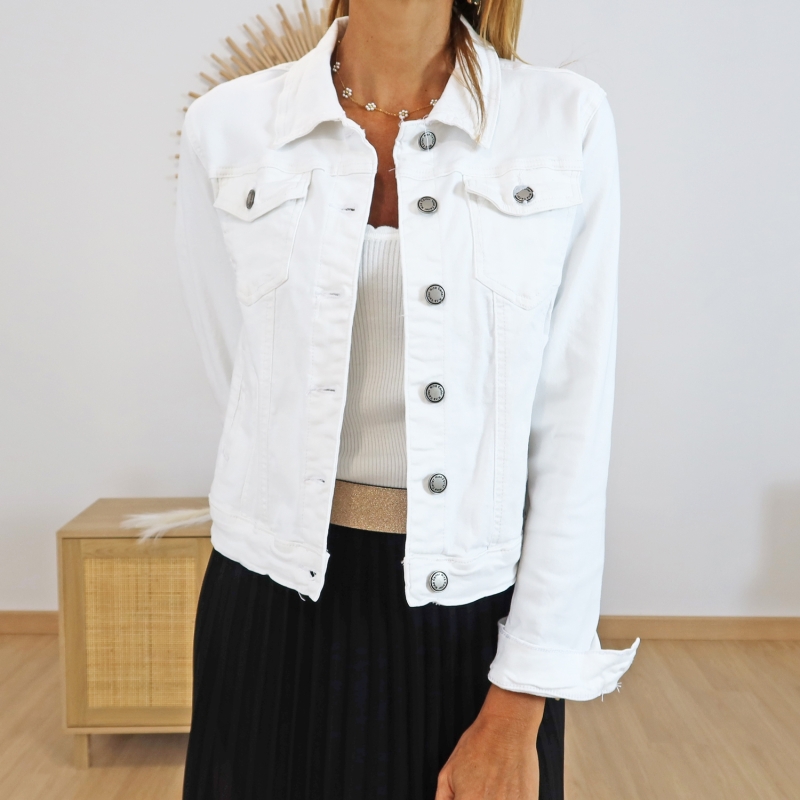 Veste Lyna blanche