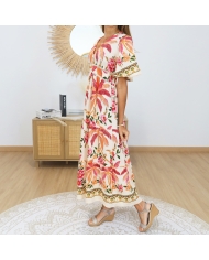 robe longue ete femme imprime floral