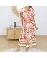 robe bohème femme fluide elegante