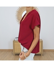 top manche courte femme fluide