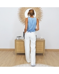 gilet sans manches femme chic