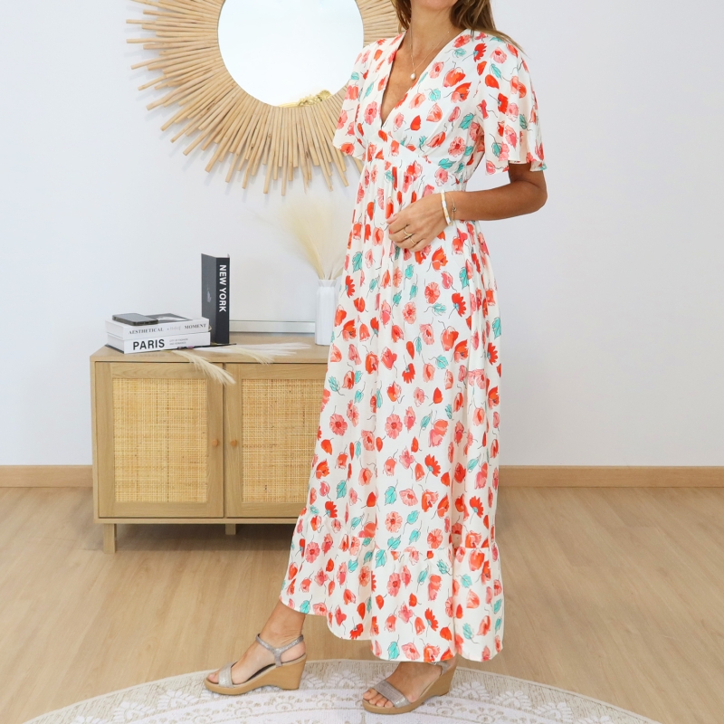 robe lena fluide portée