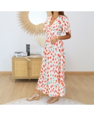 robe lena fluide portée