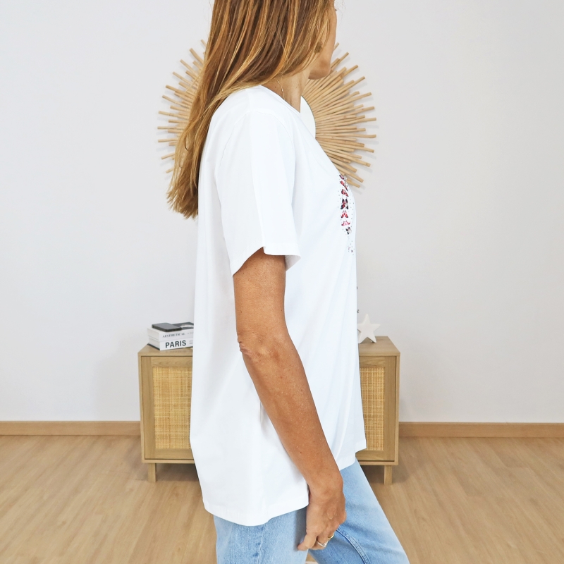 t-shirt clara style casual femme