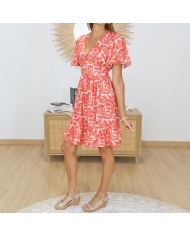 robe elea detail manches fluides