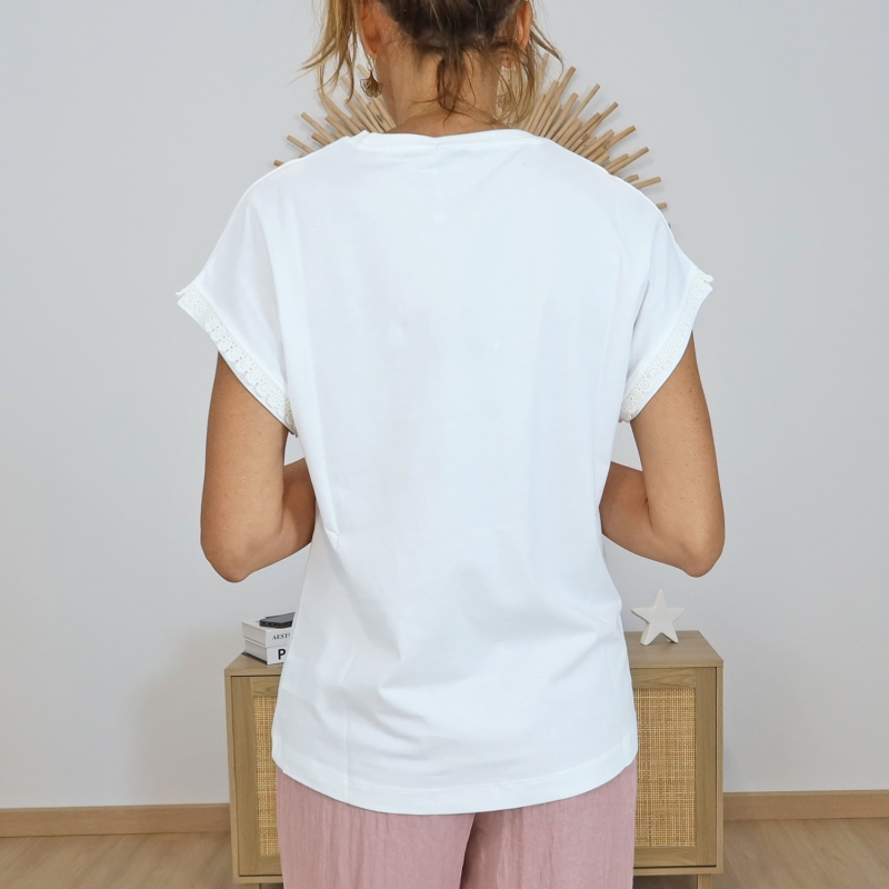 t-shirt natalie coupe droite femme