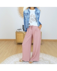 t-shirt tiffosi blanc look femme