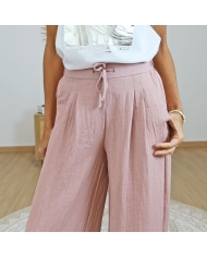 pantalon augusta detail taille lien