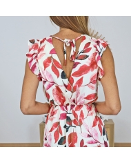 robe femme decollete v dos noue