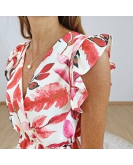 robe fluide ete femme imprimee