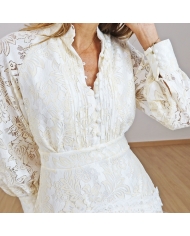 robe courte elegante dentelle