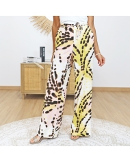 pantalon multicolore tendance femme été