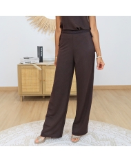 pantalon femme fluide élégant porté