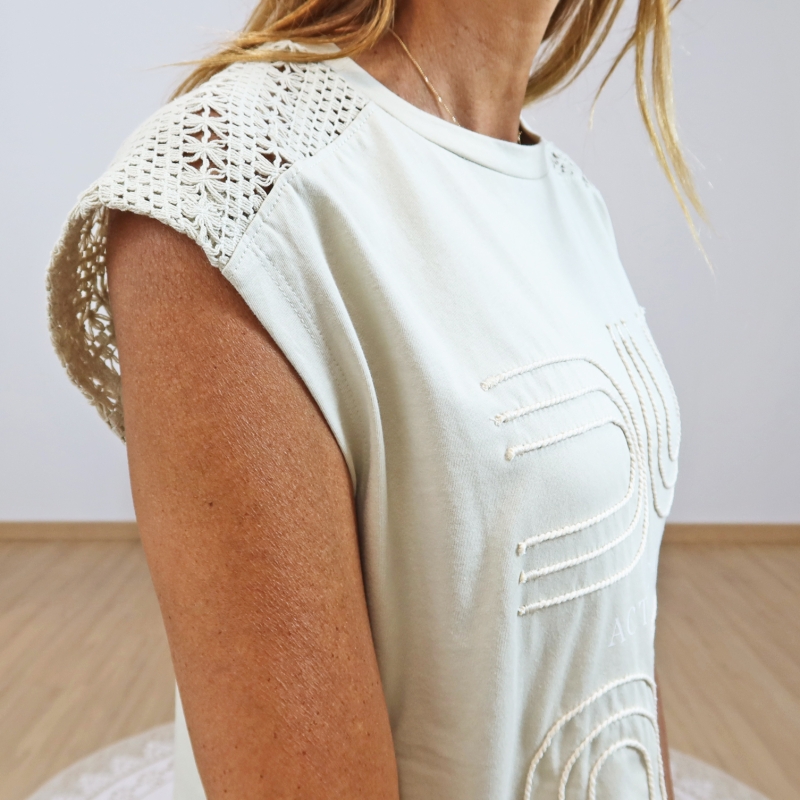 t shirt relief tendance femme