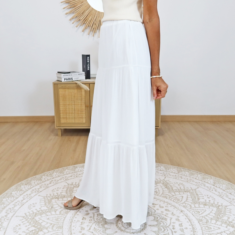 look jupe longue femme été