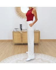 Pantalon TAKY beige Tiffosi