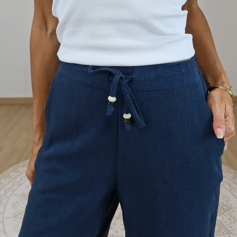 pantalon ruthy tiffosi detail taille perles