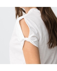 t shirt femme manches ouvertes lien detail