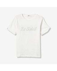 look casual chic t shirt blanc femme