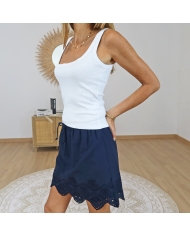 jupe coton femme légère été tiffosi