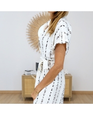 combipantalon chic femme ceinture nouer