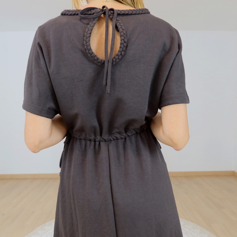 Robe Janelle chocolat Tiffosi