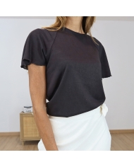 t shirt fluide femme manches fantaisie