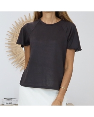 t shirt femme col rond tiffosi