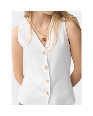 top veston femme sans manches