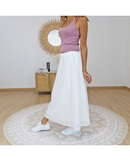 jupe fluide coton femme été