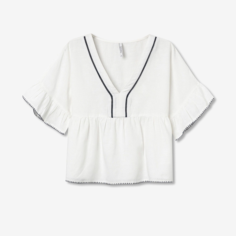 blouse tiffosi look été