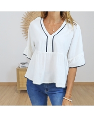 blouse fluide été look