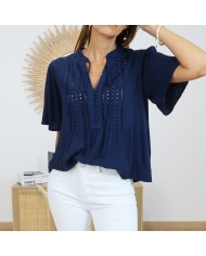 blouse fluide femme look