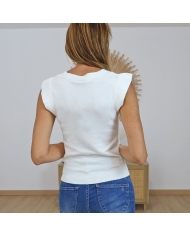 top ajusté élégant quotidien