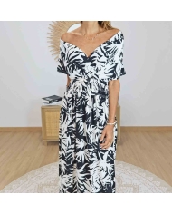 robe longue femme silhouette élégante