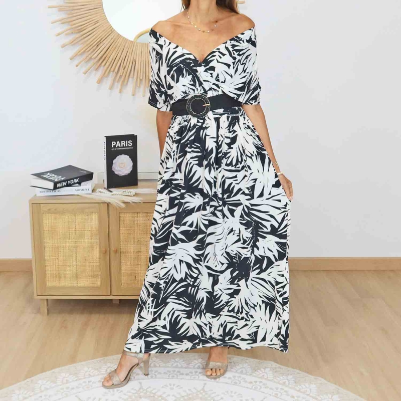 robe portée femme look chic été