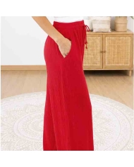 pantalon taille élastique femme confortable
