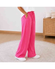 pantalon gaze de coton femme été